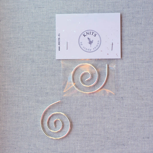 Spiral kaðalprjónn