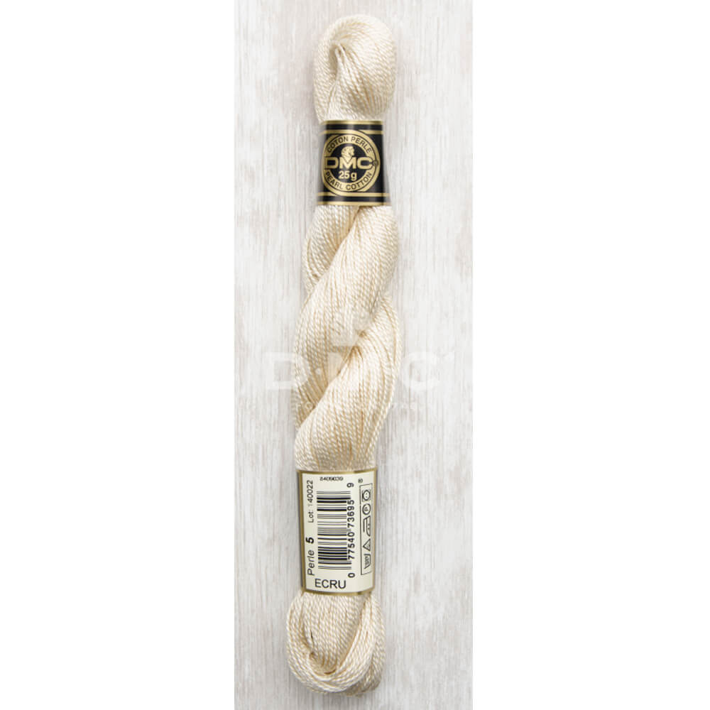 DMC Perlugarn NO5 ECRU 4x112.5m