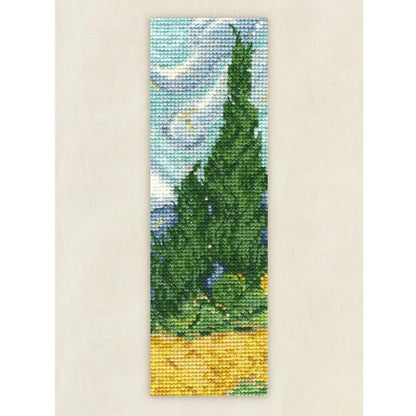 Wheatfield Cypresses bókamerki