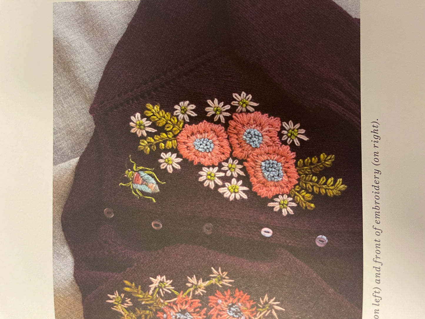 Embroidery on Knits