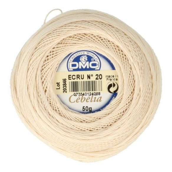 DMC Cébélia N°20 Ecru 50g