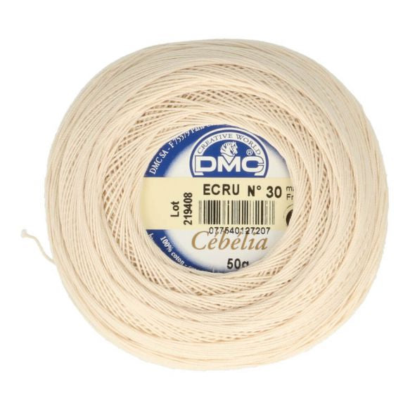 DMC Cébélia N°30 Ecru 50g