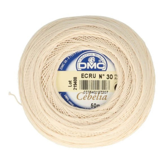 DMC Cébélia N°30 Ecru 50g